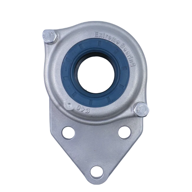 SS316 3-Bolt Bracket Flange Bearing Unit (EXL)