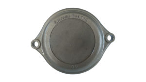 Stainless steel mounted bearing unit with heavy duty bolted SS end cover and O-ring seal for food grade washdown environments