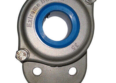 3 hole stainless steel 316 flange bearing unit for harsh environments ucfb