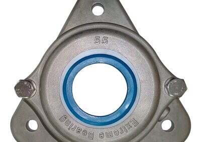 722512 fnl 512 stainless steel 316 wash down chemical extra heavy duty bearing block 3 hole
