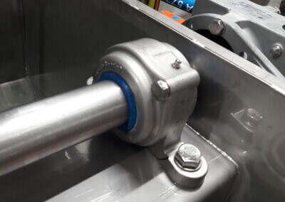 chemical resistance pillow block harsh condition stainless steel double row spherical roller bearing ucp50