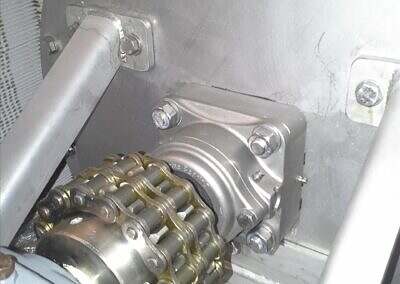 ss 316 flange heavy duty bearing exf