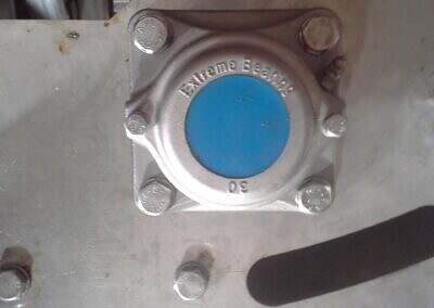 Stainless steel 4-hole flange bearing fpl-212