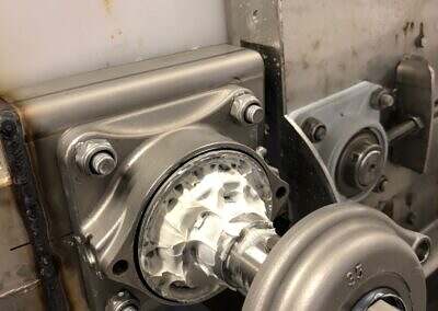 Stainless steel 4-hole flange bearing vf4s-214