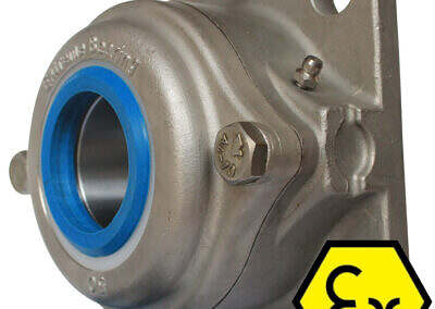 ATEX 144 2014/34/EU ss 316 4 hole flange bearing vf4s 214