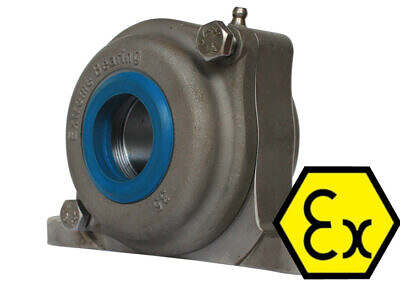 ATEX 144 2014/34/EU ss 316 plummer block bearing wash down ucp50