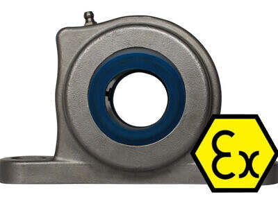 ATEX 144 2014/34/EU stainless steel pillow block insert harsh conditions ucp40