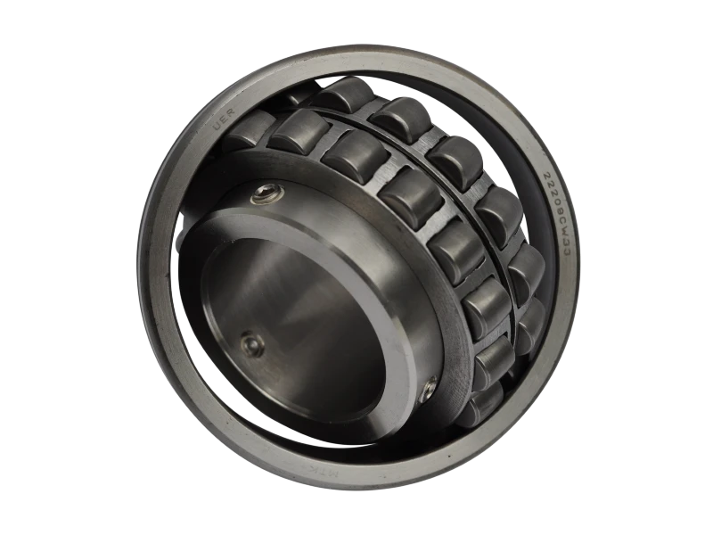 Double row spherical shelf misaligning roller bearing with setsrews Double roller bearing with setscrew