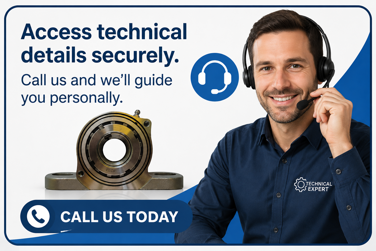 Call us and we will personally guide you through the technical details of stainless steel 316 mounted bearing units.