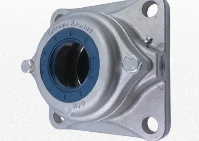 AISI 316 stainless steel flange mounted bearing units for industrial applications