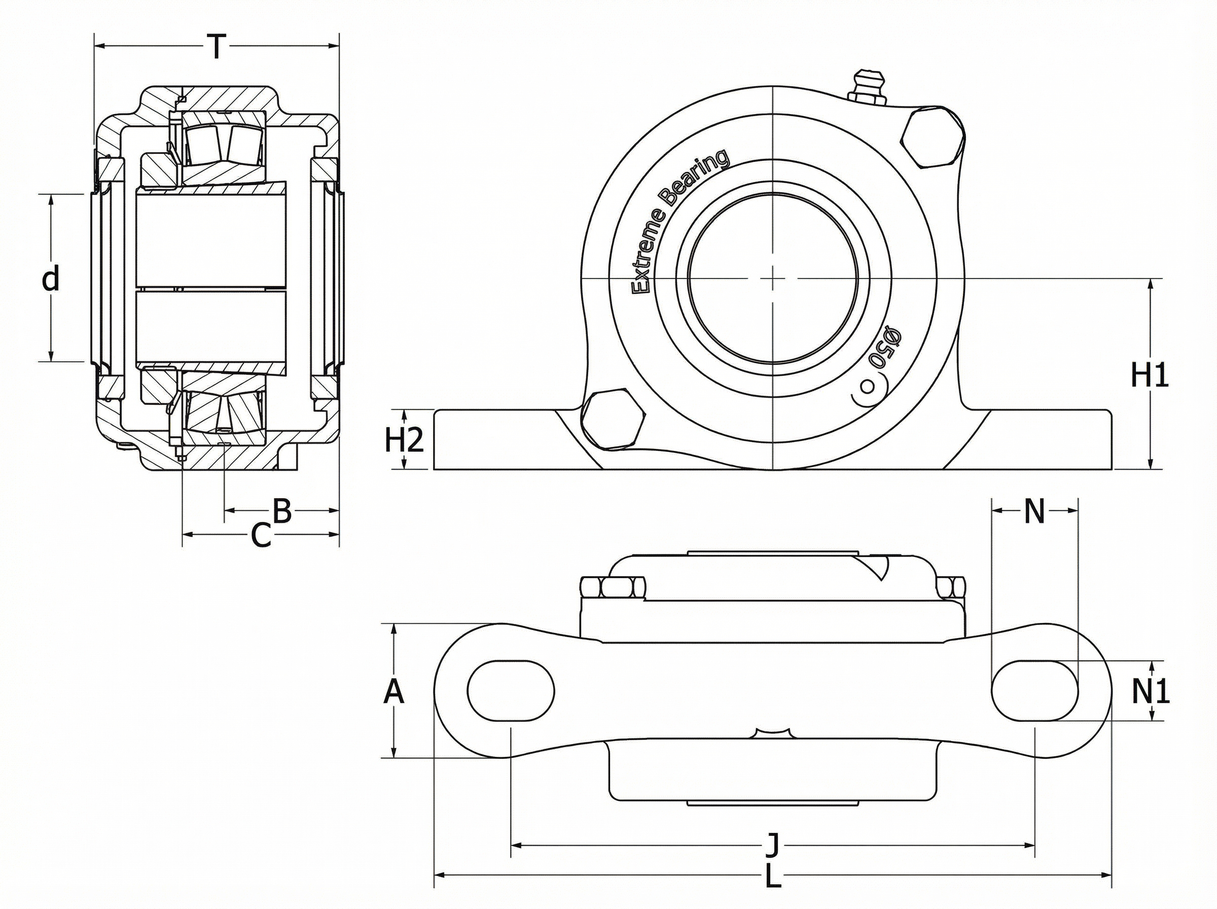 EXSW Overall dimensions