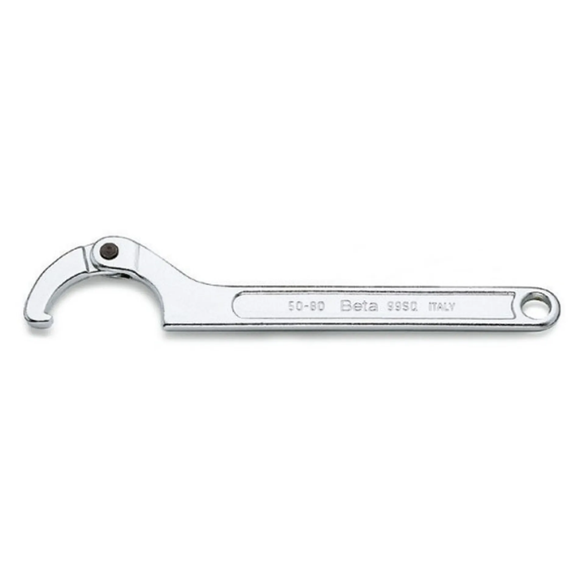 Use a hook spanner to properly tighten the lock nut when mounting a bearing on an adapter sleeve.