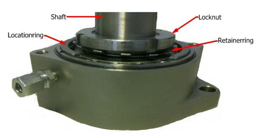 SS 316 Extreme Bearing with Adapter sleeve, whitout locking cover