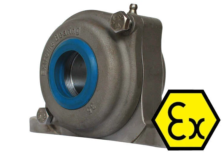 316 stainless steel ATEX certified mounted bearing units 316 stainless steel certified ATEX bearing units